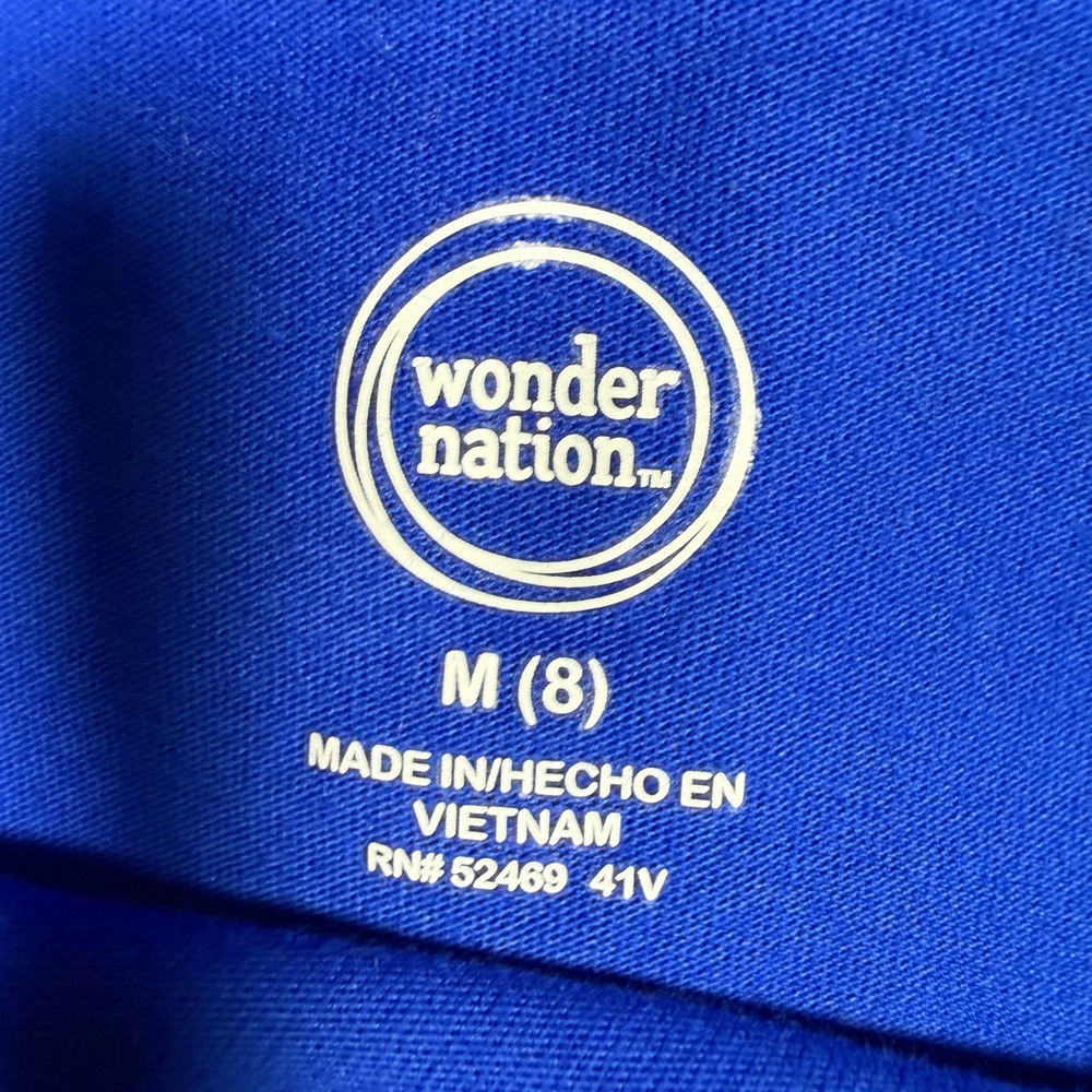 Wonder Nation Boys Long Sleeve T-Shirt 4 Pack Camo Black Blue Red Size M 8 - Picture 6 of 7